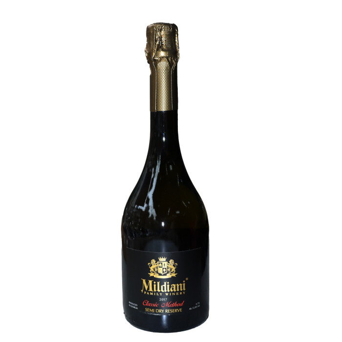 Mildiani Classic Method Semi Dry Reserve Sparkling wine 2017